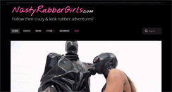 Desktop Screenshot of nastyrubbergirls.com